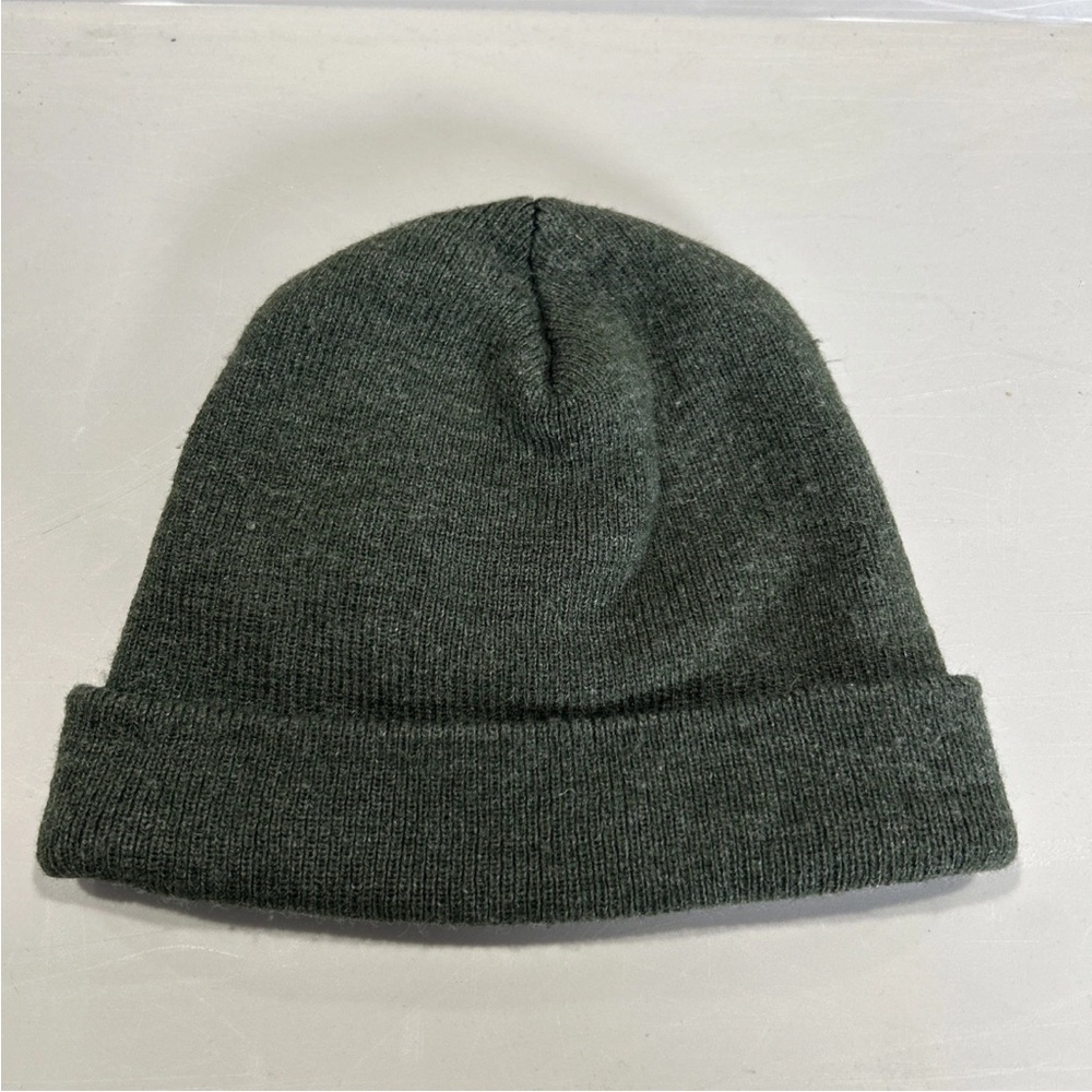 Kangol Winter Cuffed Beanie Hat Gray OSFM Wool Blend Toboggan Snow Warm Unisex - Picture 3 of 5